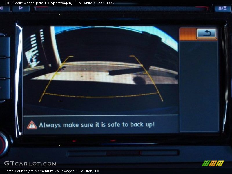 Pure White / Titan Black 2014 Volkswagen Jetta TDI SportWagen