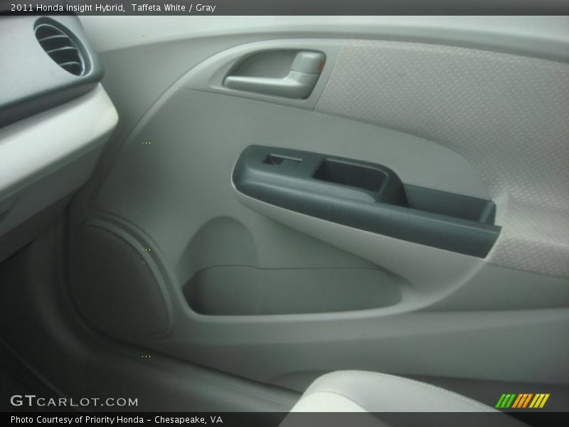 Taffeta White / Gray 2011 Honda Insight Hybrid