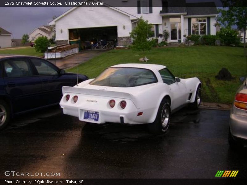 Classic White / Oyster 1979 Chevrolet Corvette Coupe
