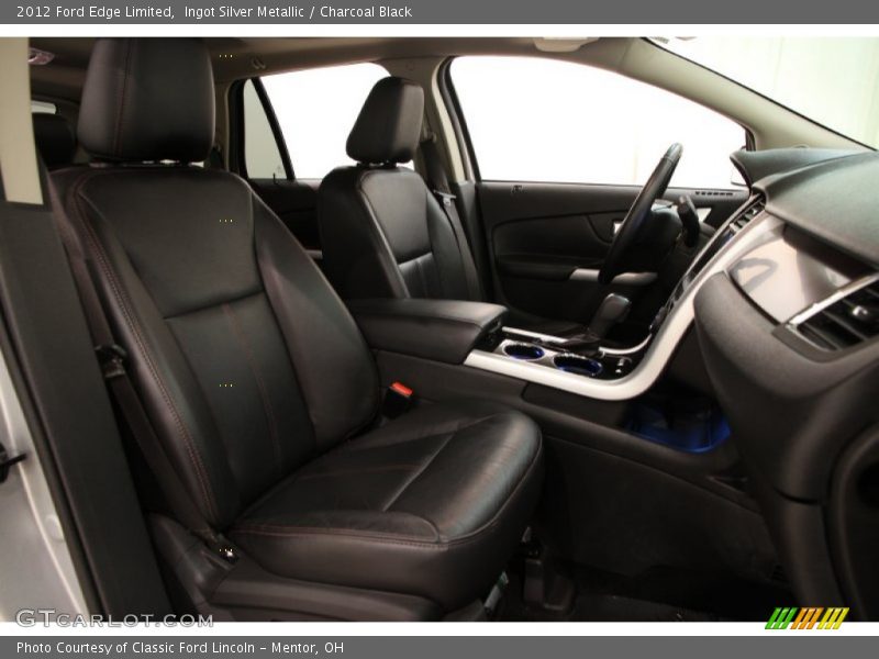 Ingot Silver Metallic / Charcoal Black 2012 Ford Edge Limited