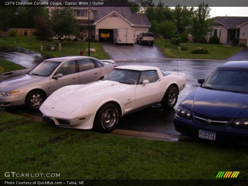 Classic White / Oyster 1979 Chevrolet Corvette Coupe