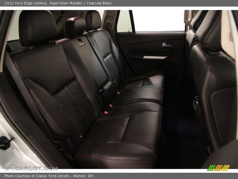 Ingot Silver Metallic / Charcoal Black 2012 Ford Edge Limited