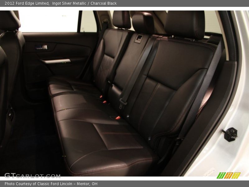 Ingot Silver Metallic / Charcoal Black 2012 Ford Edge Limited