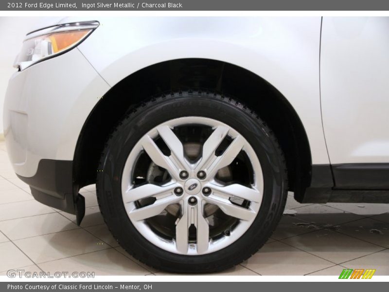 Ingot Silver Metallic / Charcoal Black 2012 Ford Edge Limited