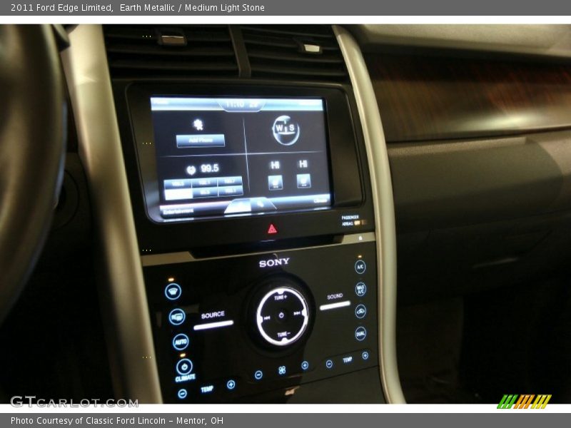 Earth Metallic / Medium Light Stone 2011 Ford Edge Limited