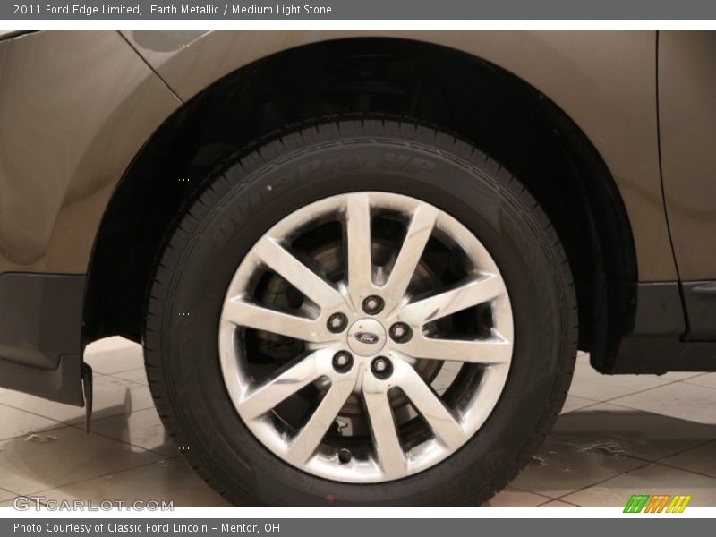 Earth Metallic / Medium Light Stone 2011 Ford Edge Limited