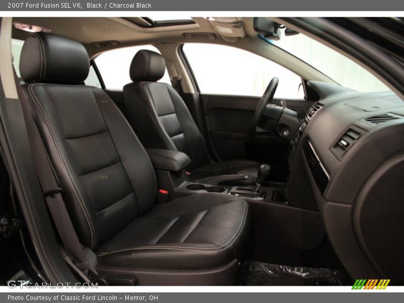 Black / Charcoal Black 2007 Ford Fusion SEL V6