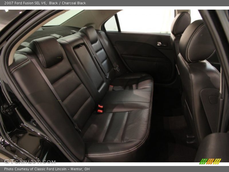 Black / Charcoal Black 2007 Ford Fusion SEL V6