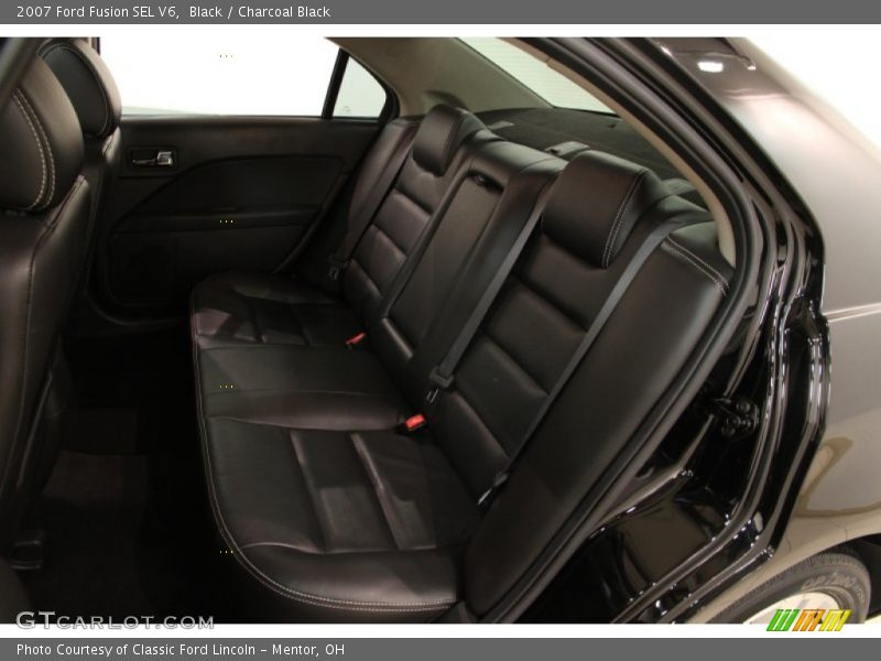 Black / Charcoal Black 2007 Ford Fusion SEL V6