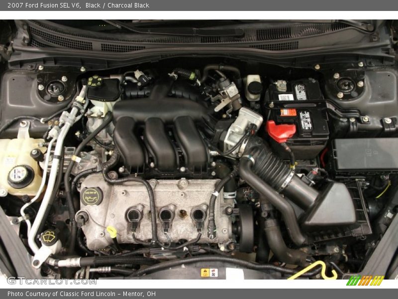 Black / Charcoal Black 2007 Ford Fusion SEL V6