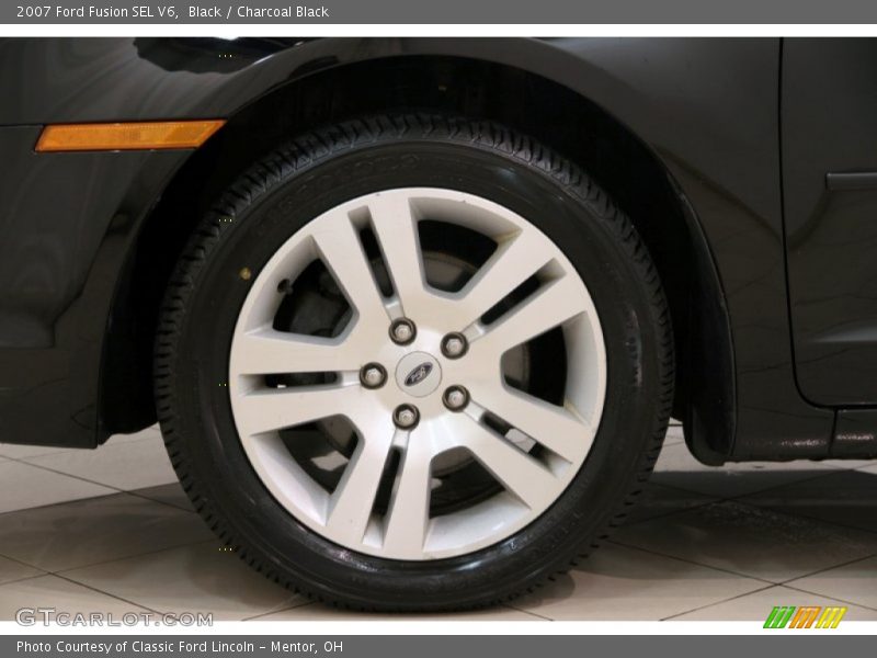 Black / Charcoal Black 2007 Ford Fusion SEL V6