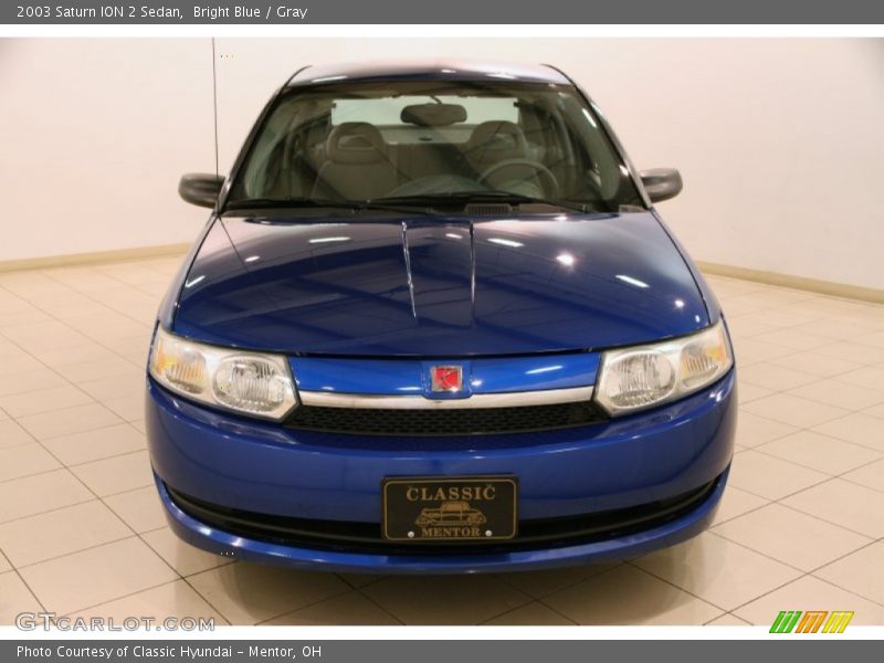 Bright Blue / Gray 2003 Saturn ION 2 Sedan