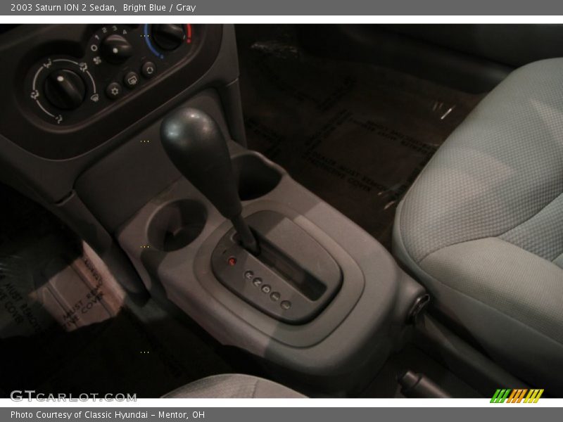 Bright Blue / Gray 2003 Saturn ION 2 Sedan