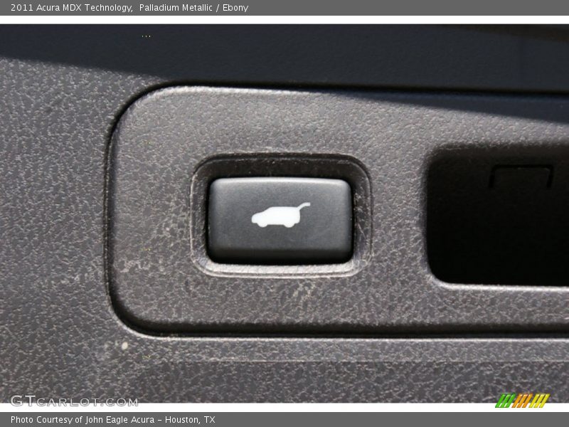 Palladium Metallic / Ebony 2011 Acura MDX Technology
