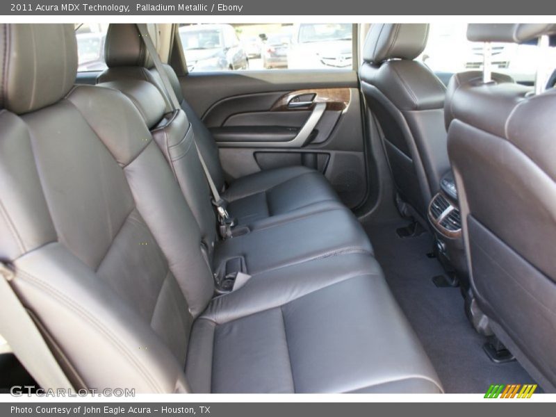 Palladium Metallic / Ebony 2011 Acura MDX Technology