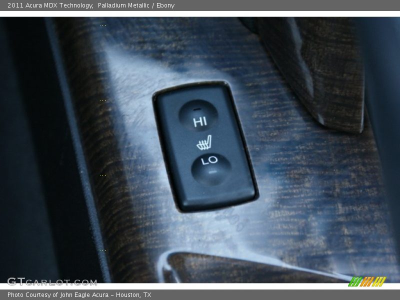 Palladium Metallic / Ebony 2011 Acura MDX Technology