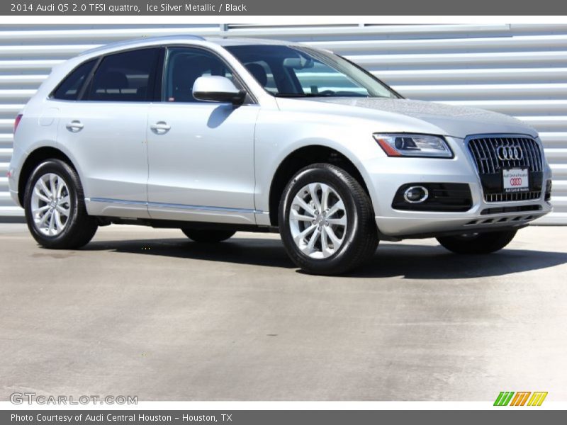 Ice Silver Metallic / Black 2014 Audi Q5 2.0 TFSI quattro