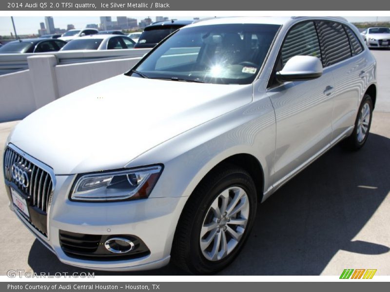 Ice Silver Metallic / Black 2014 Audi Q5 2.0 TFSI quattro