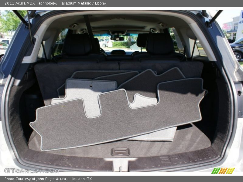 Palladium Metallic / Ebony 2011 Acura MDX Technology
