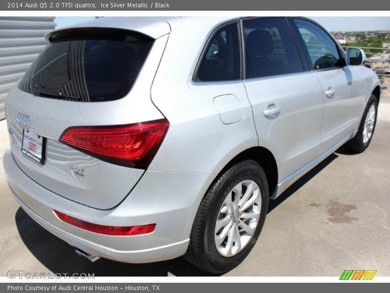 Ice Silver Metallic / Black 2014 Audi Q5 2.0 TFSI quattro