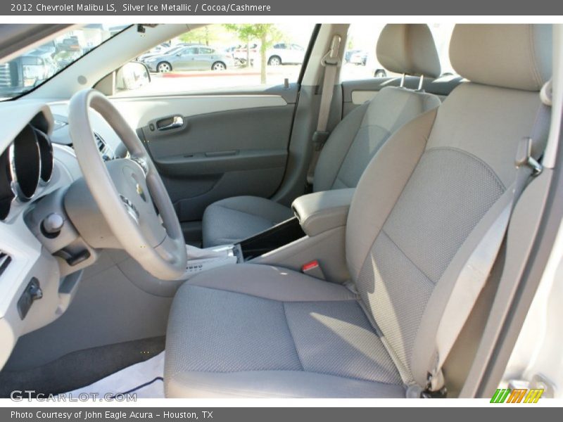 Silver Ice Metallic / Cocoa/Cashmere 2012 Chevrolet Malibu LS