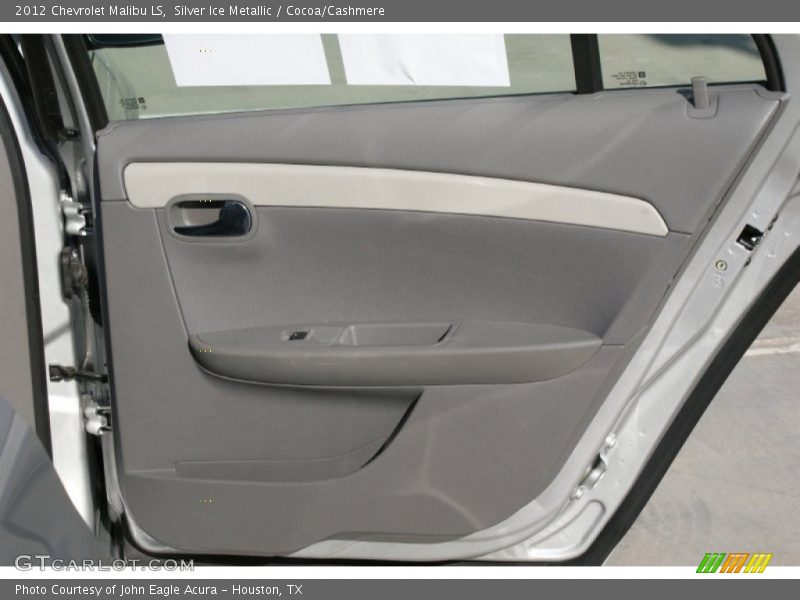 Silver Ice Metallic / Cocoa/Cashmere 2012 Chevrolet Malibu LS