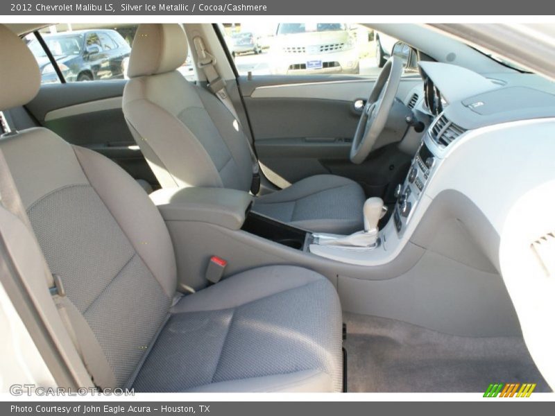 Silver Ice Metallic / Cocoa/Cashmere 2012 Chevrolet Malibu LS
