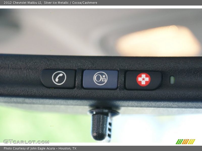 Silver Ice Metallic / Cocoa/Cashmere 2012 Chevrolet Malibu LS