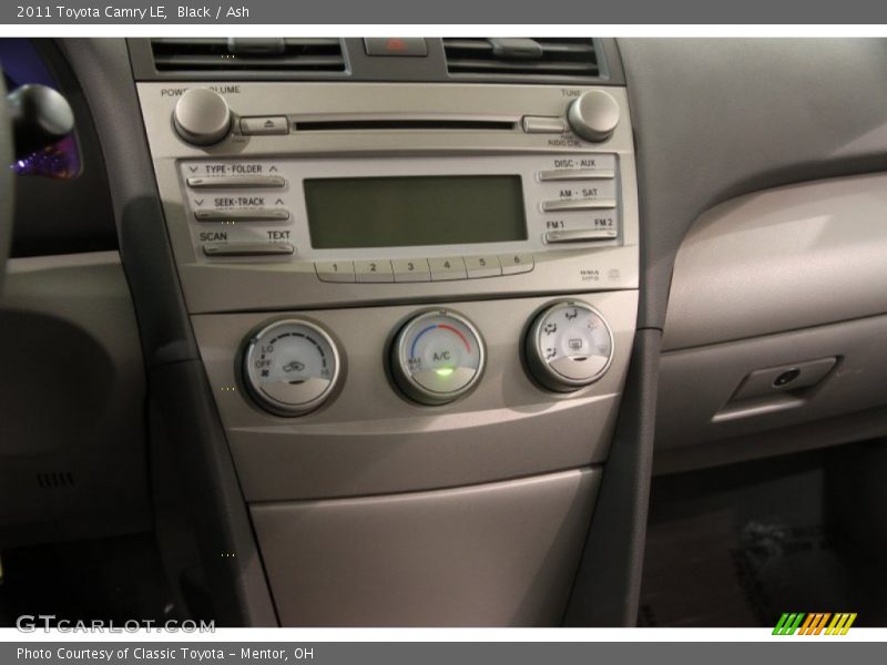 Black / Ash 2011 Toyota Camry LE