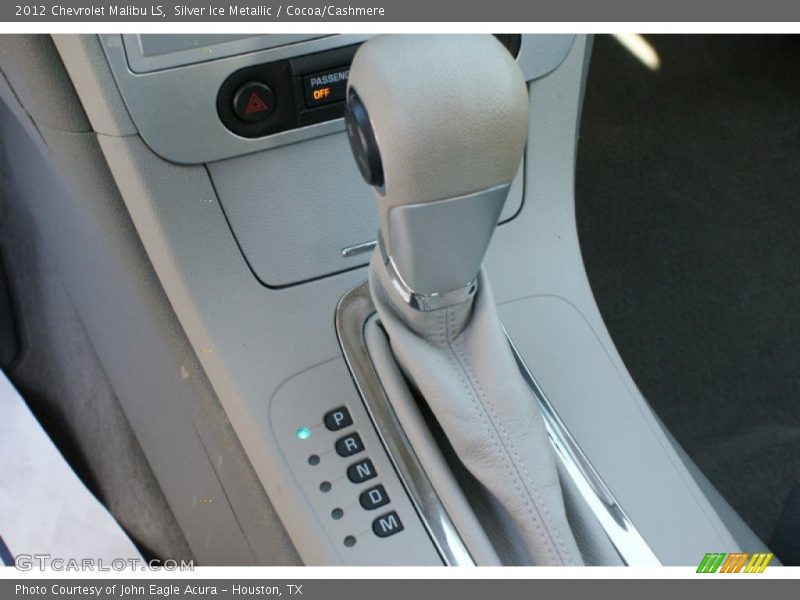 Silver Ice Metallic / Cocoa/Cashmere 2012 Chevrolet Malibu LS