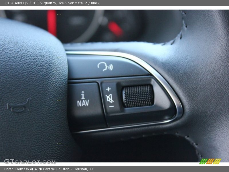 Ice Silver Metallic / Black 2014 Audi Q5 2.0 TFSI quattro