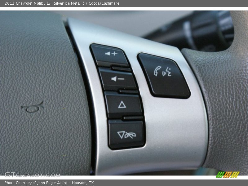 Silver Ice Metallic / Cocoa/Cashmere 2012 Chevrolet Malibu LS
