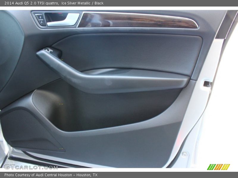 Ice Silver Metallic / Black 2014 Audi Q5 2.0 TFSI quattro