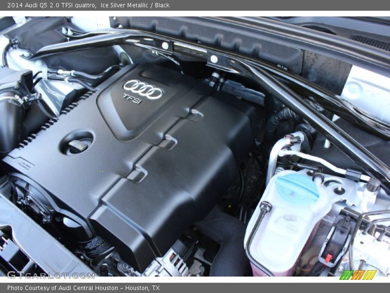 Ice Silver Metallic / Black 2014 Audi Q5 2.0 TFSI quattro