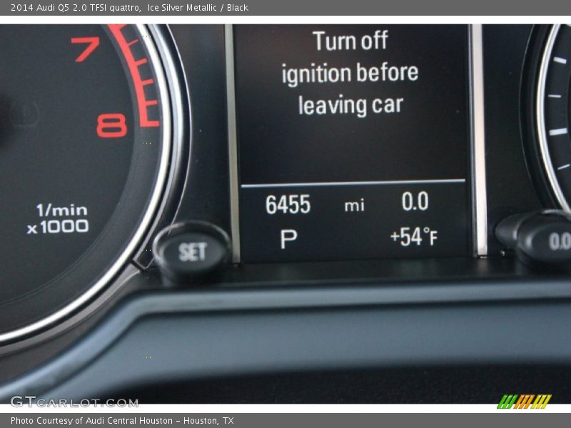 Ice Silver Metallic / Black 2014 Audi Q5 2.0 TFSI quattro