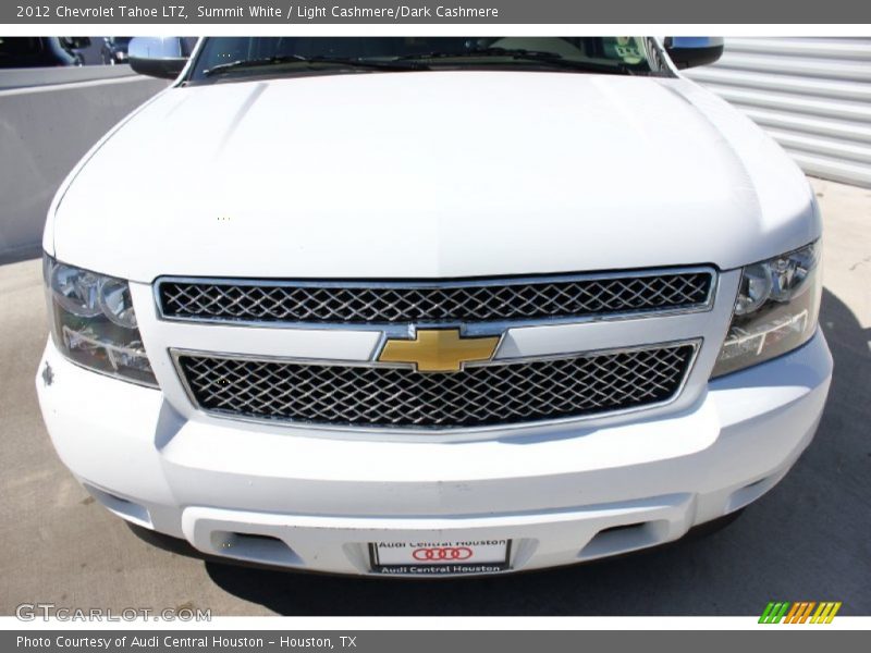 Summit White / Light Cashmere/Dark Cashmere 2012 Chevrolet Tahoe LTZ