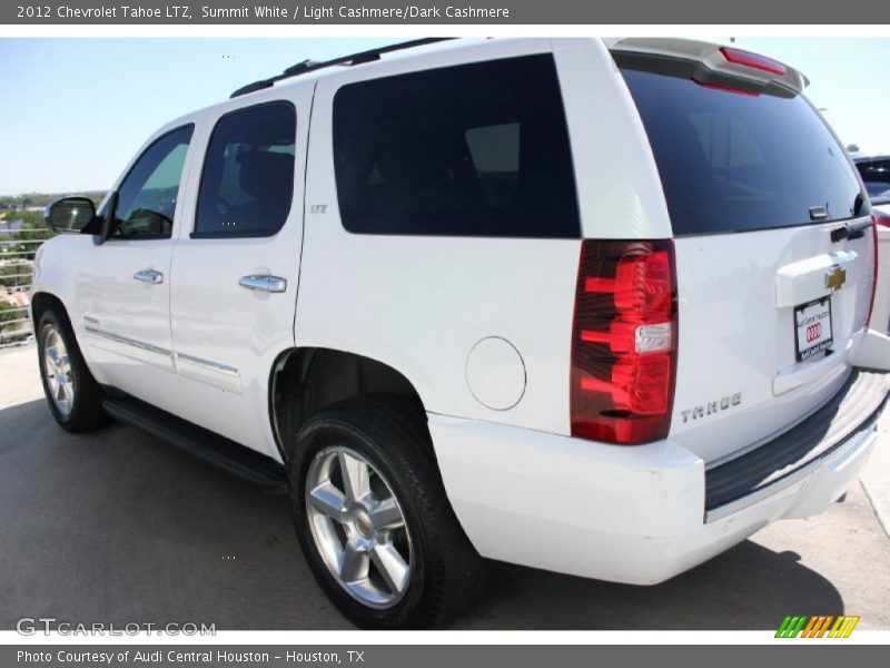 Summit White / Light Cashmere/Dark Cashmere 2012 Chevrolet Tahoe LTZ