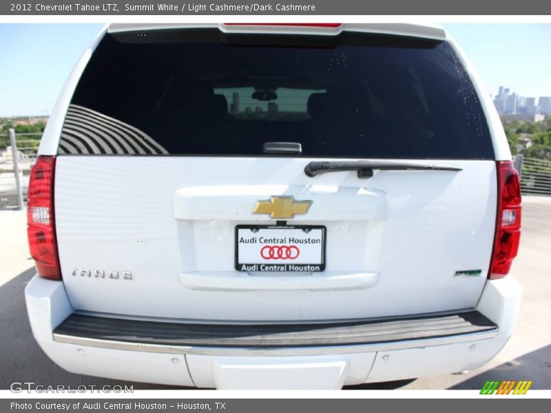 Summit White / Light Cashmere/Dark Cashmere 2012 Chevrolet Tahoe LTZ