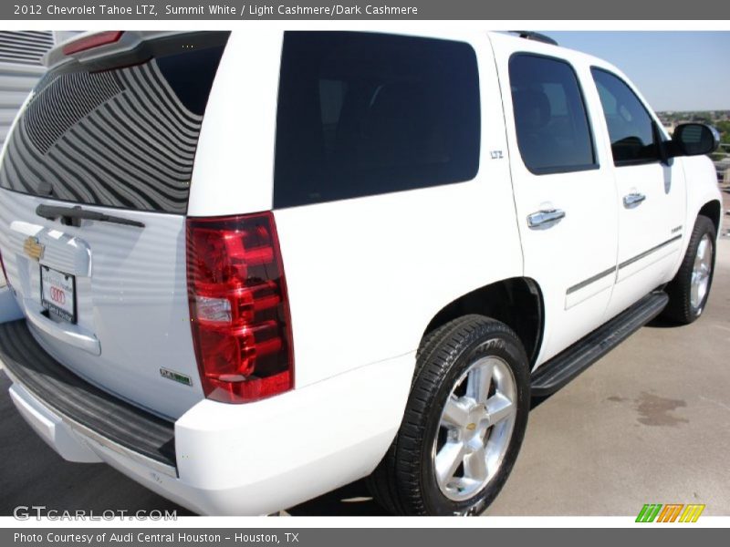 Summit White / Light Cashmere/Dark Cashmere 2012 Chevrolet Tahoe LTZ