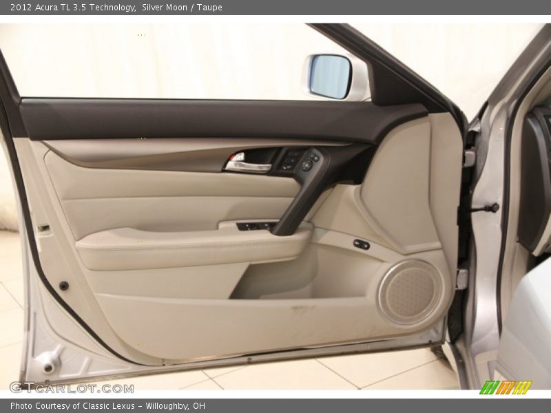 Silver Moon / Taupe 2012 Acura TL 3.5 Technology