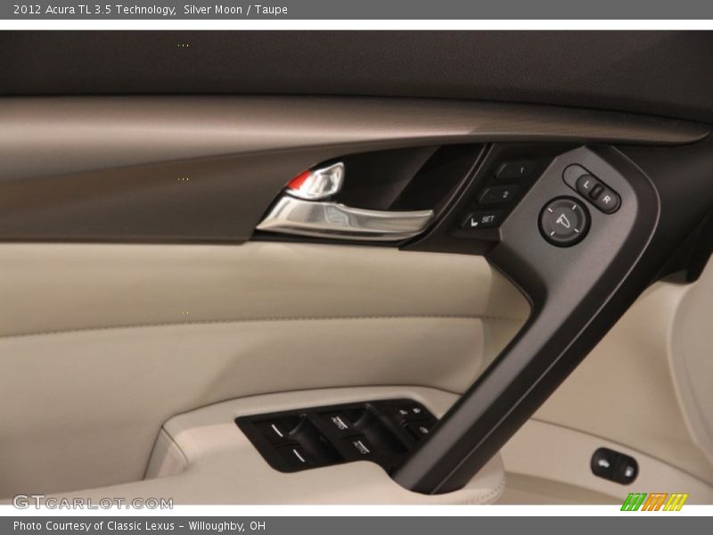 Silver Moon / Taupe 2012 Acura TL 3.5 Technology