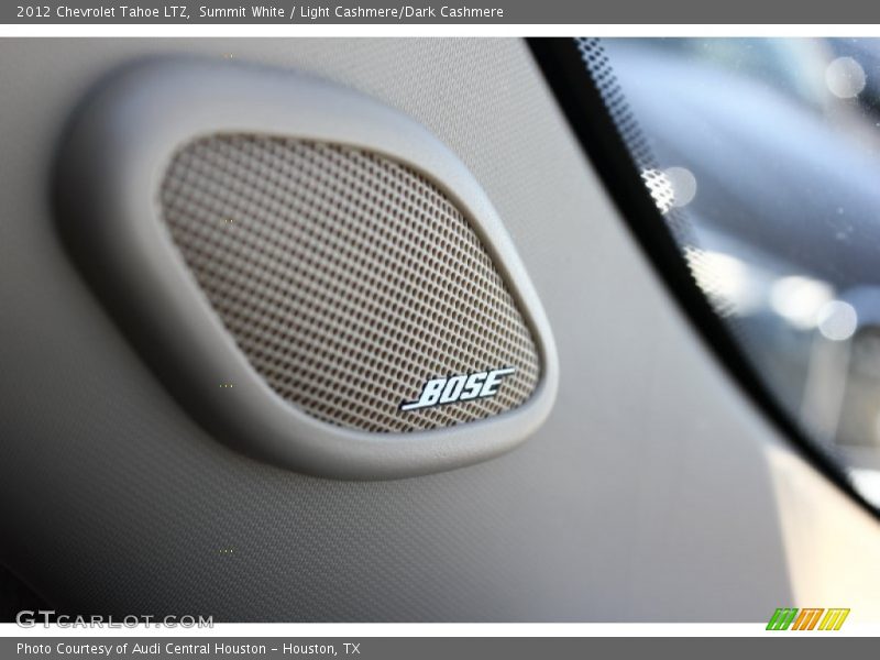 Summit White / Light Cashmere/Dark Cashmere 2012 Chevrolet Tahoe LTZ