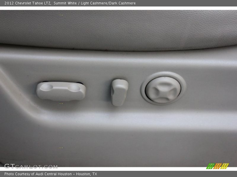 Summit White / Light Cashmere/Dark Cashmere 2012 Chevrolet Tahoe LTZ