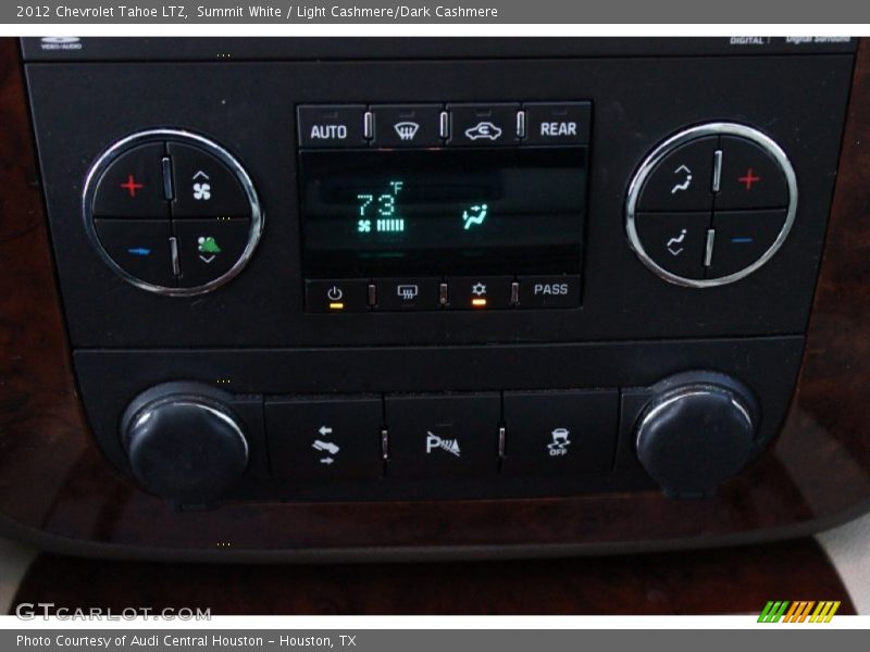 Summit White / Light Cashmere/Dark Cashmere 2012 Chevrolet Tahoe LTZ