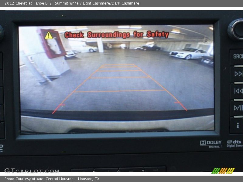 Summit White / Light Cashmere/Dark Cashmere 2012 Chevrolet Tahoe LTZ