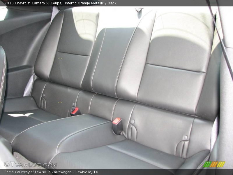 Inferno Orange Metallic / Black 2010 Chevrolet Camaro SS Coupe