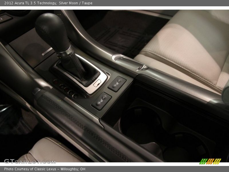 Silver Moon / Taupe 2012 Acura TL 3.5 Technology