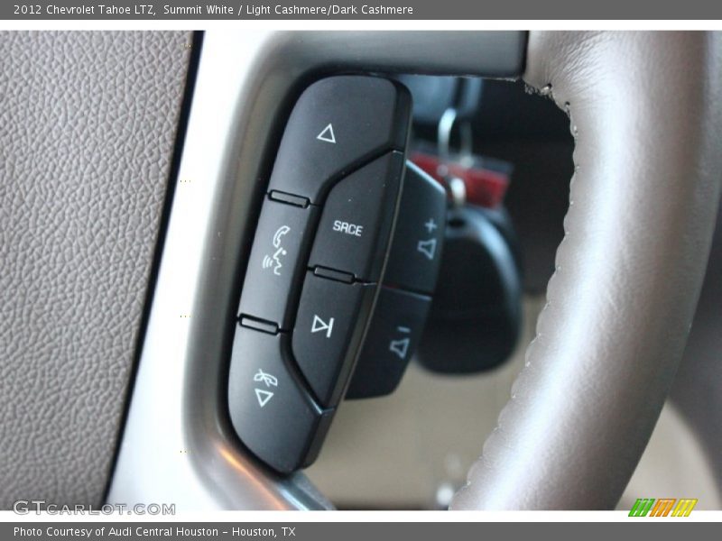 Summit White / Light Cashmere/Dark Cashmere 2012 Chevrolet Tahoe LTZ