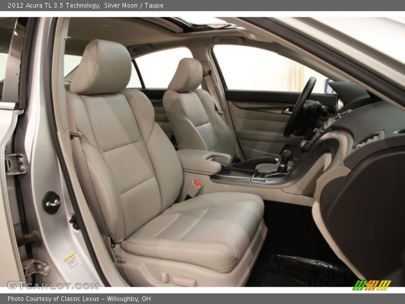 Silver Moon / Taupe 2012 Acura TL 3.5 Technology