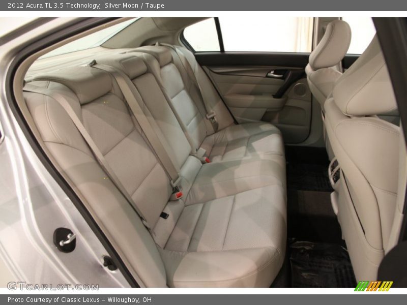 Silver Moon / Taupe 2012 Acura TL 3.5 Technology